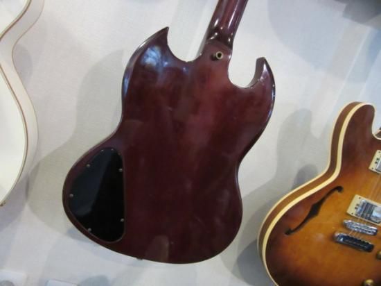 GIBSON SG STANDARD 1975 スモールピックガードやワイドトラベル