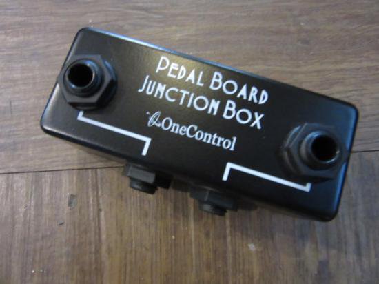 ONE CONTROL JUNCTION BOX エフェクトボードの入出力をまとめる便利な