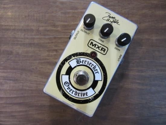 MXR Berzerker Overdrive ザック・ワイルドシグネイチャー
