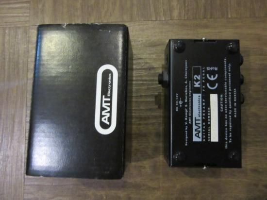 ギター AMT Electronics K2 KRANK AMT K2 — 2 channels guitar preamp/distortion pedal (Krank