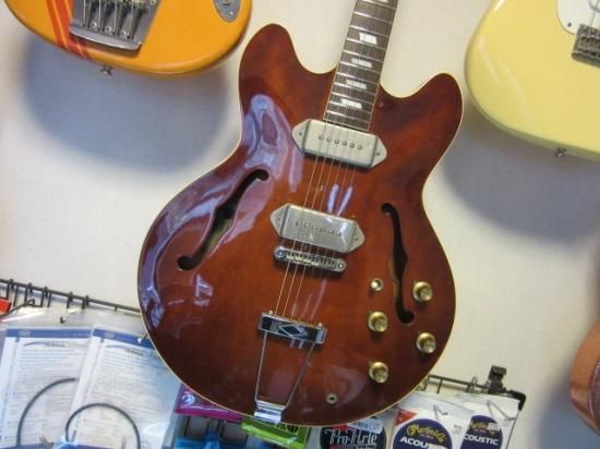 EPIPHONE J CASINO 70年代の初期日本製！マツモクメイドのブルーラベル