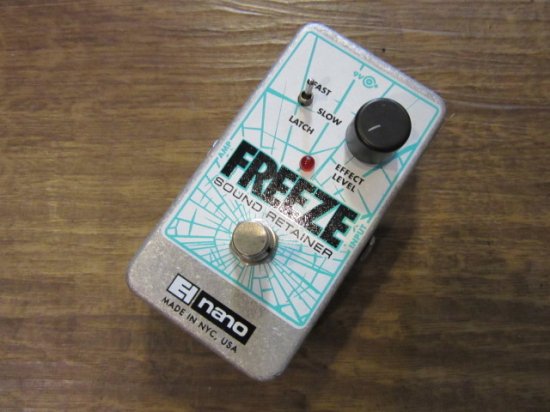 ELECTRO-HARMONIX FREEZE 無限のサスティンをコントロールできる