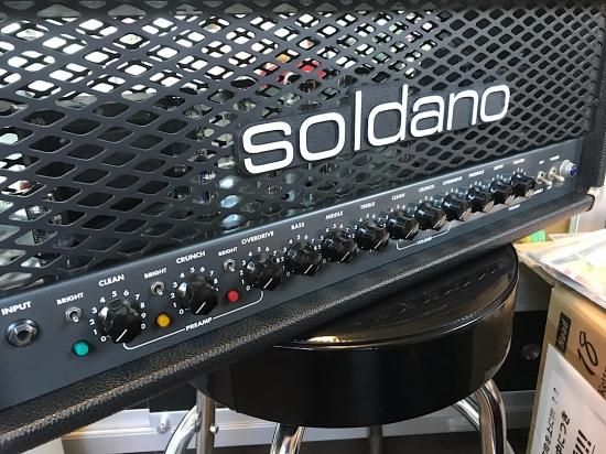 SOLDANO DECATONE ソルダーノのレアな３CHアンプ、デカトーンです！ - ギター買取 東京 - ギターのじゃべらぼう