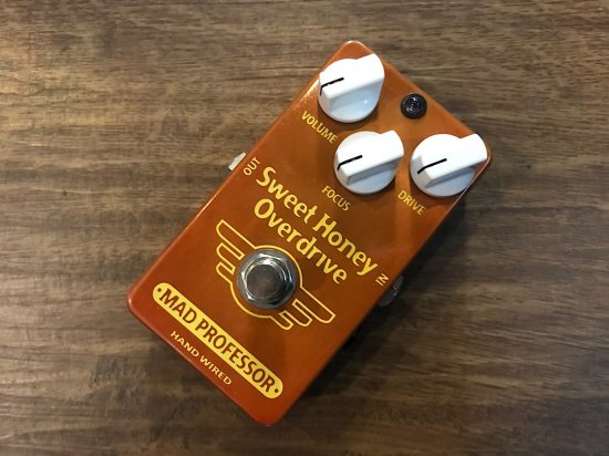 MAD PROFESSOR SWEET HONEY OVERDRIVE HW クランチサウンドに定評の