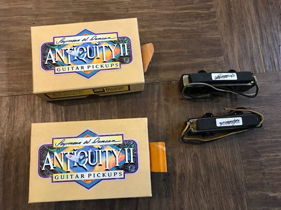 SEYMOUR DUNCAN ANTIQUITY II JIVE NECK/BRIDGE SET アンティクイティのジャズベ用セット！未使用品です。  - ギター買取 東京 - ギターのじゃべらぼう