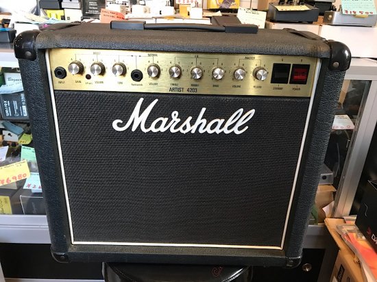 MARSHALL ARTIST 4203 80年代マーシャルの30W/2CHチューブアンプ