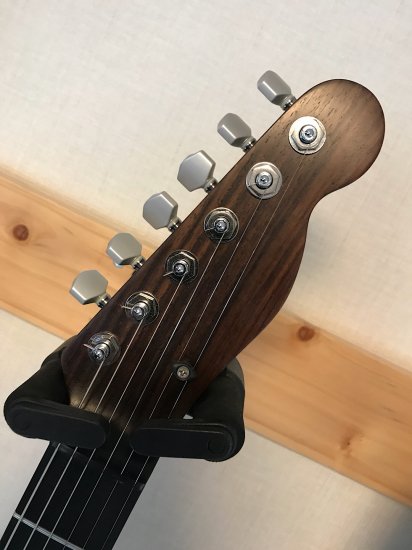 即納！最大半額！ WARMOTH Walnut コンポーネント type TL エレキ