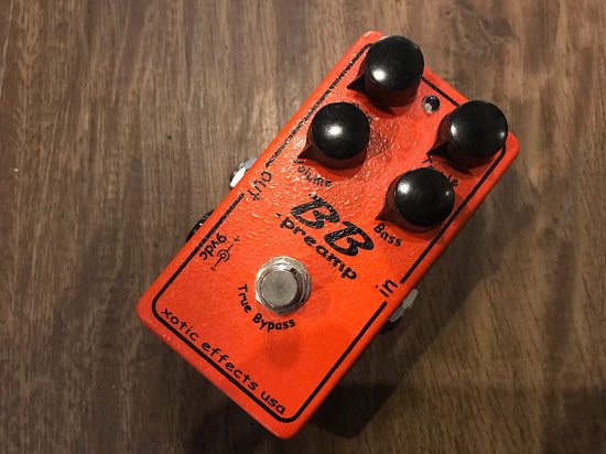 xotic セール bb preamp プリアンプ