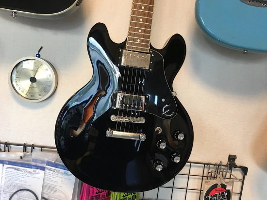 EPIPHONE ES-339 人気の小ぶりなセミアコースティックモデル！ブラック