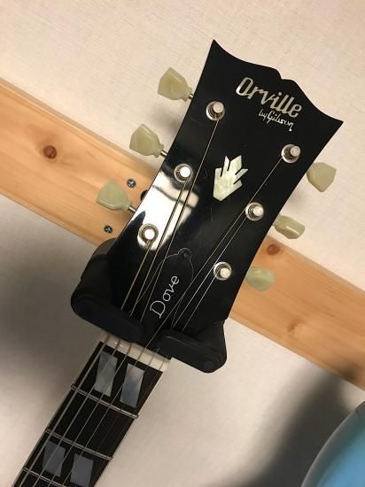 ORVILLE by GIBSON DOVE レアなオービルのDOVE！PU／プリアンプ