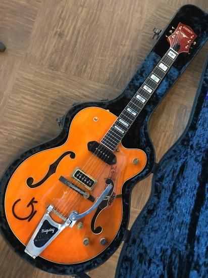 GRETSCH G6120W-1957 ヴィンテージスペックにドッグイヤーPUを