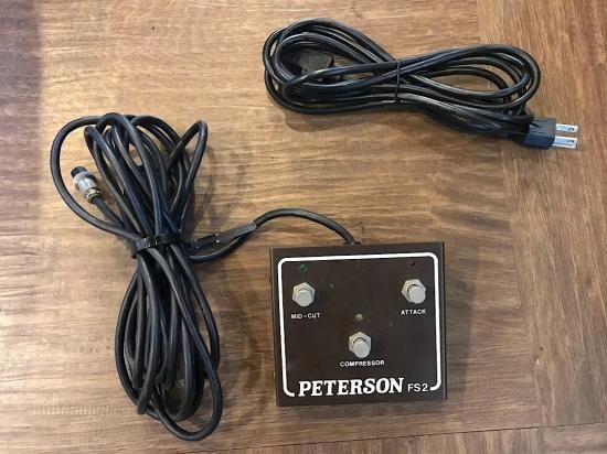 PETERSON P100B BASS ACE MKII ハードウッドキャビネットも貫禄