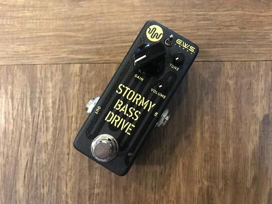 EWS STORMY BASS DRIVE EWSのベース専用オーバードライブ！ - ギター ...