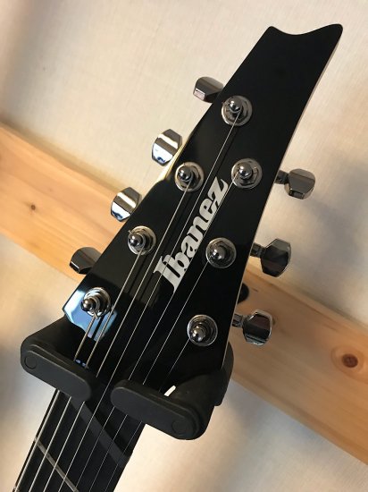 ibanez rgim7mh 7弦 emg アイバニーズ 黒 ファンフレット マルチ