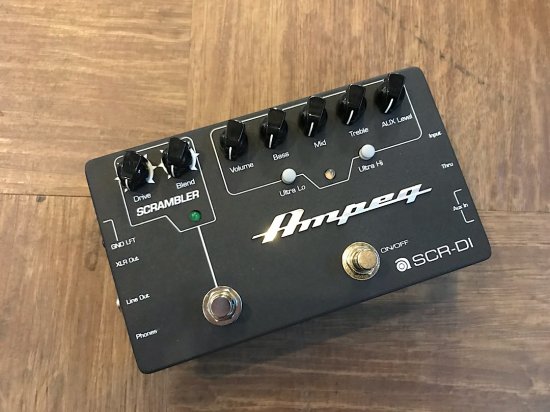 Ampeg SCR-DI アンペグ ベース プリアンプ+radiokameleon.ba