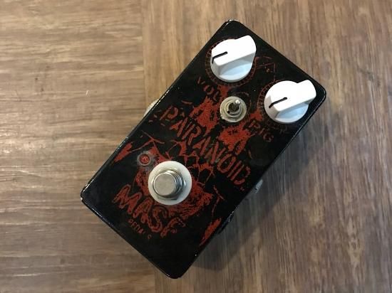 MASF PEDAL PARANOID 初期ブラックサバスのサウンドを再現したドライブ