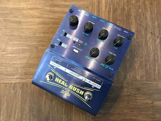 最高の品質 Akai E2 Head Rush ディレイ エコー&ルーパー エフェクター