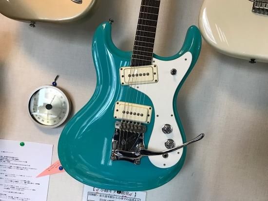 MOSRITE JAPAN  VENTURES MODEL 人気色オーシャンブルーカラーの黒雲