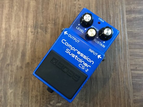 BOSS CS-2 ボスのコンプレッサーCS-2です！当時多くのアーティストに