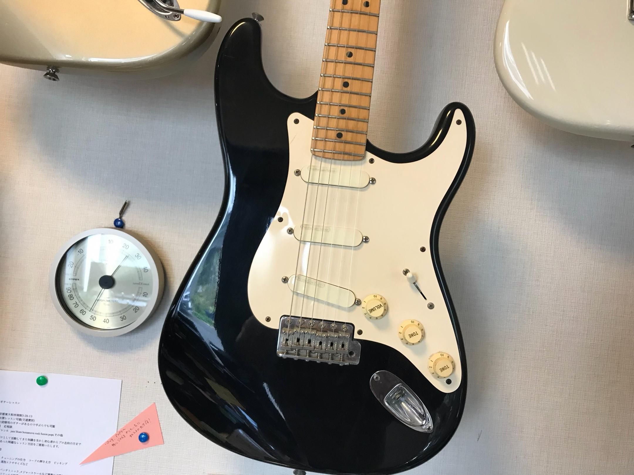 FENDER USA ERIC CLAPTON STRATOCASTER 92年製、レースセンサー＋TBX