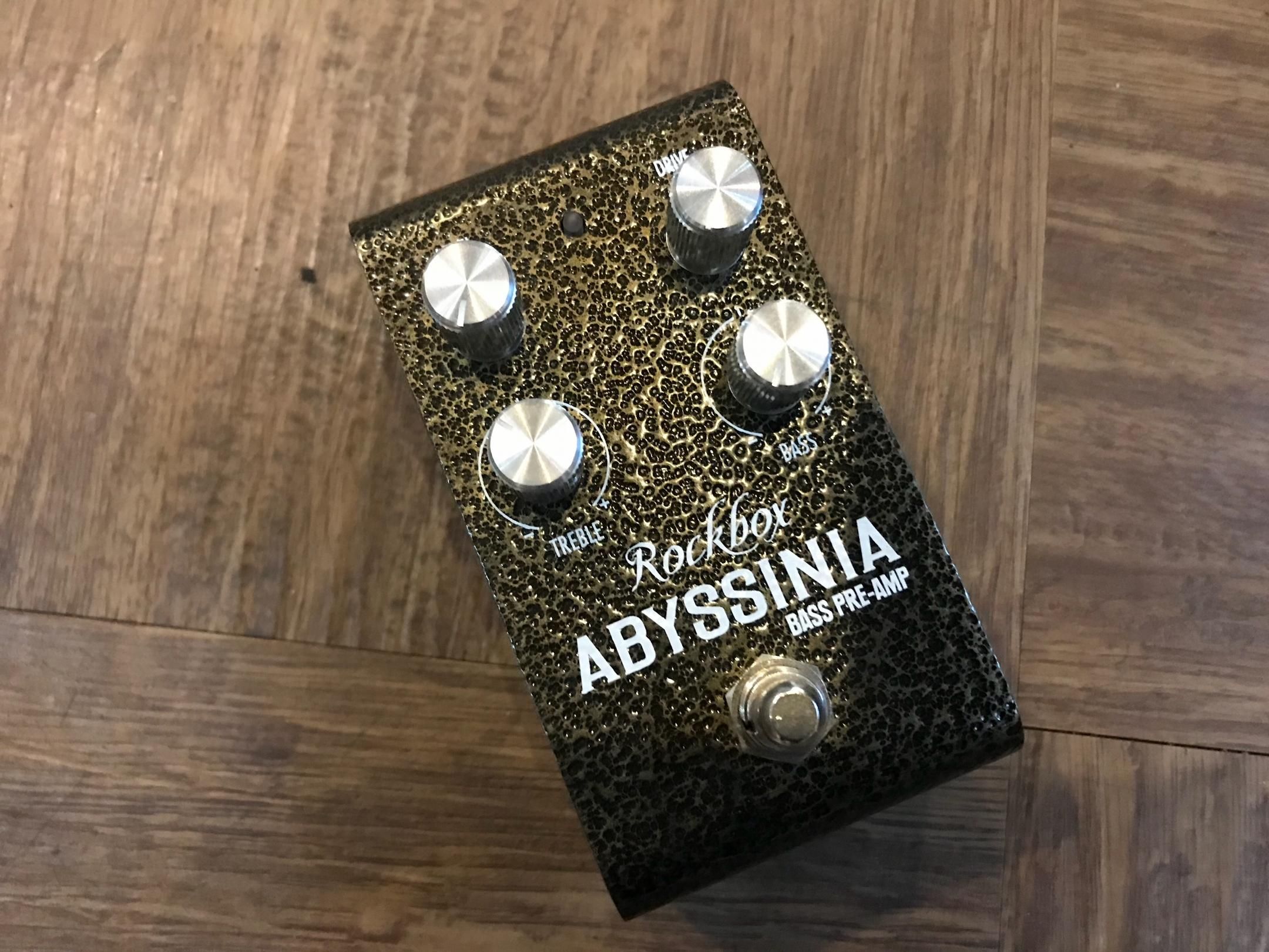 ベース用プリアンプ】Rockbox初となるベース用エフェクター