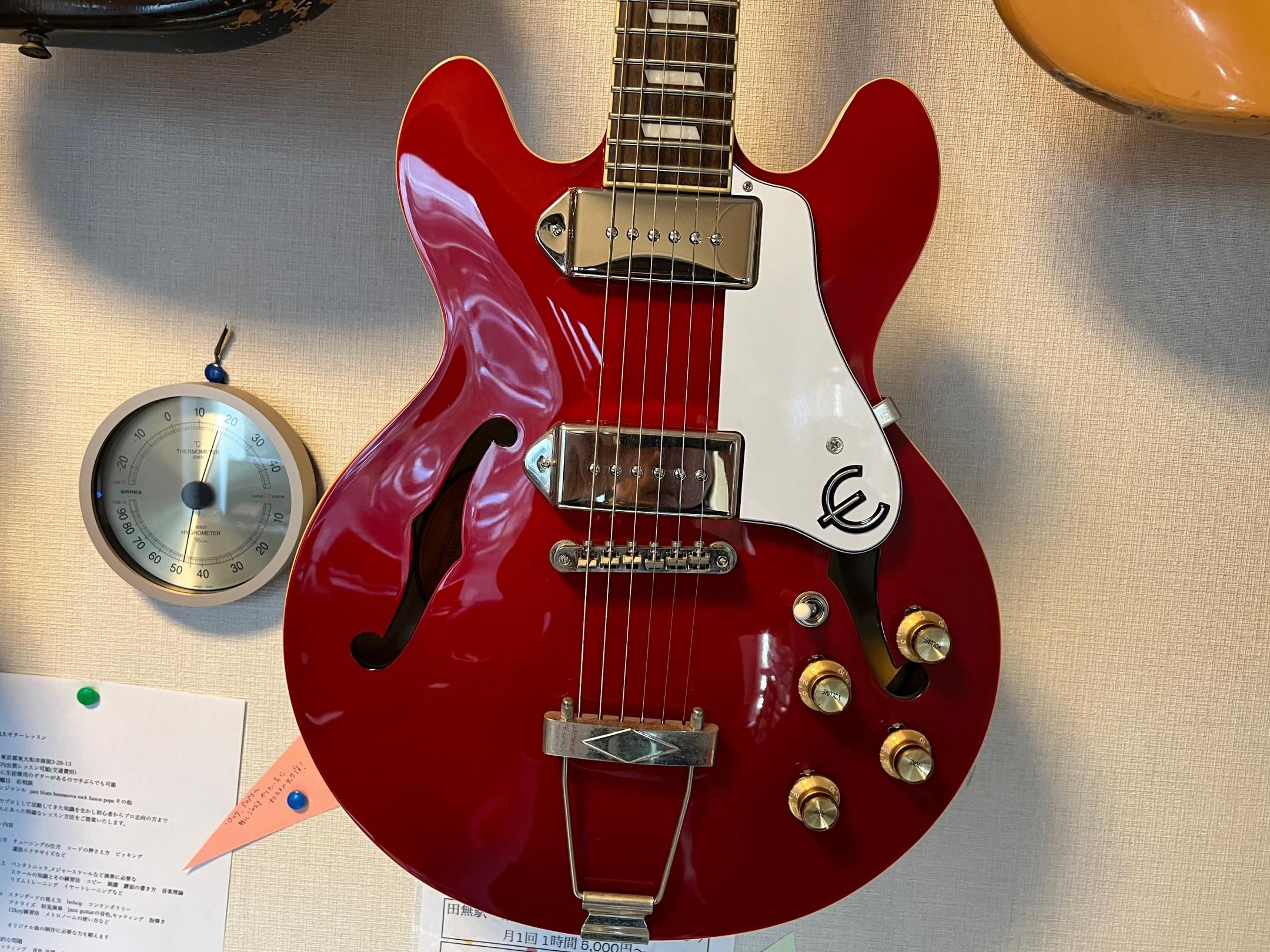 低価格の低価格のエピフォン カジノ Epiphone Casino 器材