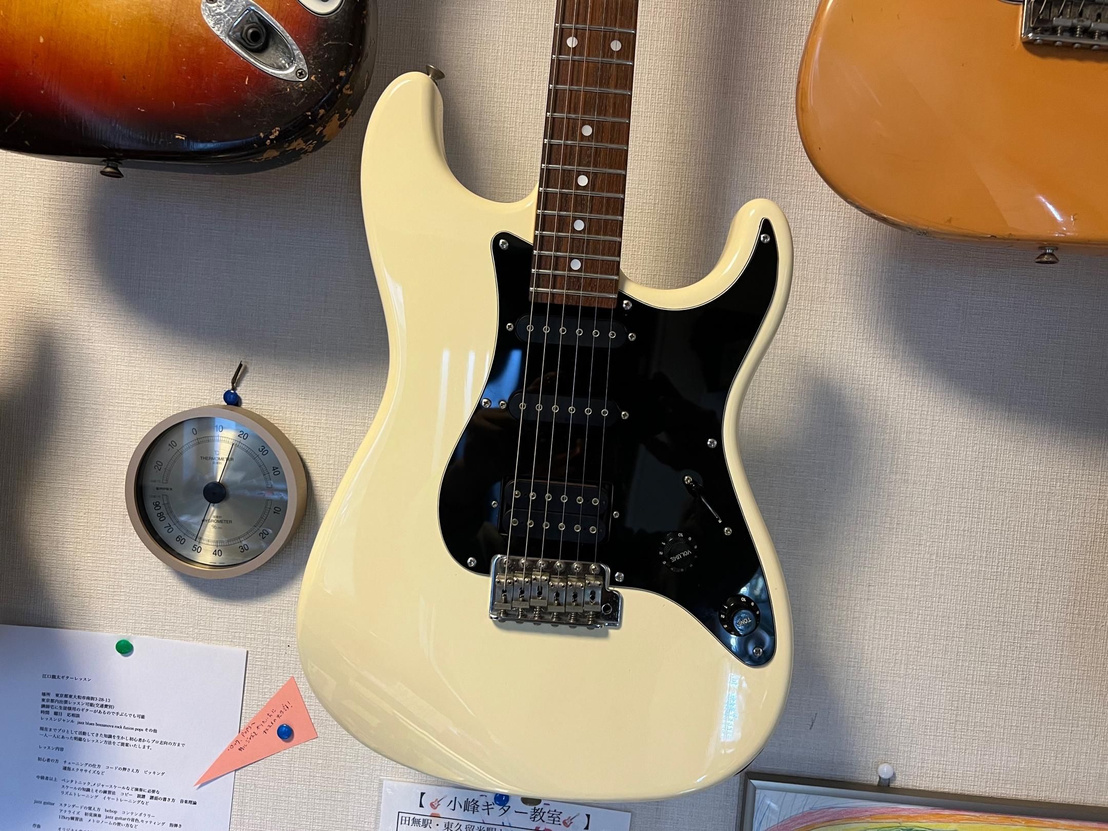 YAMAHAST500のネックに フェルナンデスなボディのカスタム