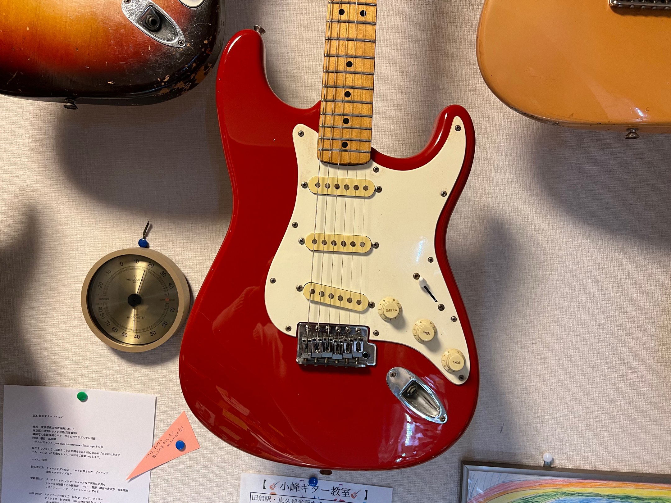 エレキギター Fender mexicoストラトキャスター - エレキギター