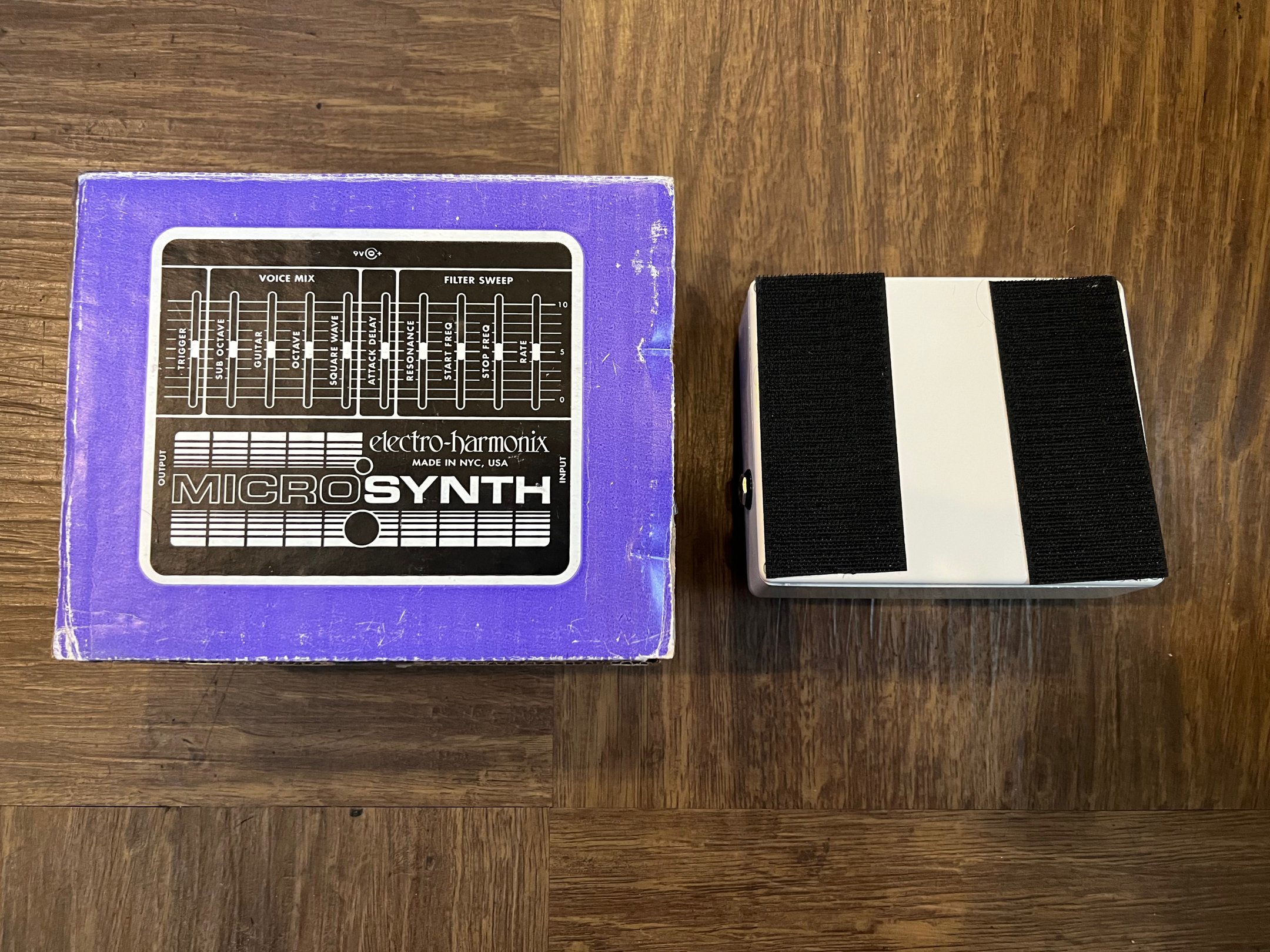 ELECTRO-HARMONIX MICRO SYNTHESIZER MOOGに代表されるアナログシンセ