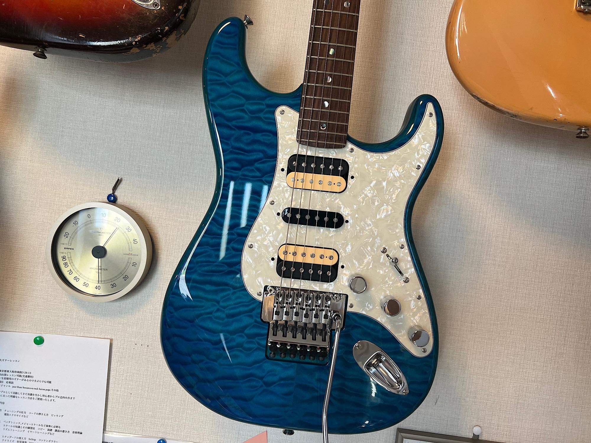 FENDER J MICHIYA HARUHATA STRATOCASTER C-BLUE TUBE春畑道哉 FENDER J MICHIYA HARUHATA STRATOCASTER C-BLUE TUBE春畑道哉