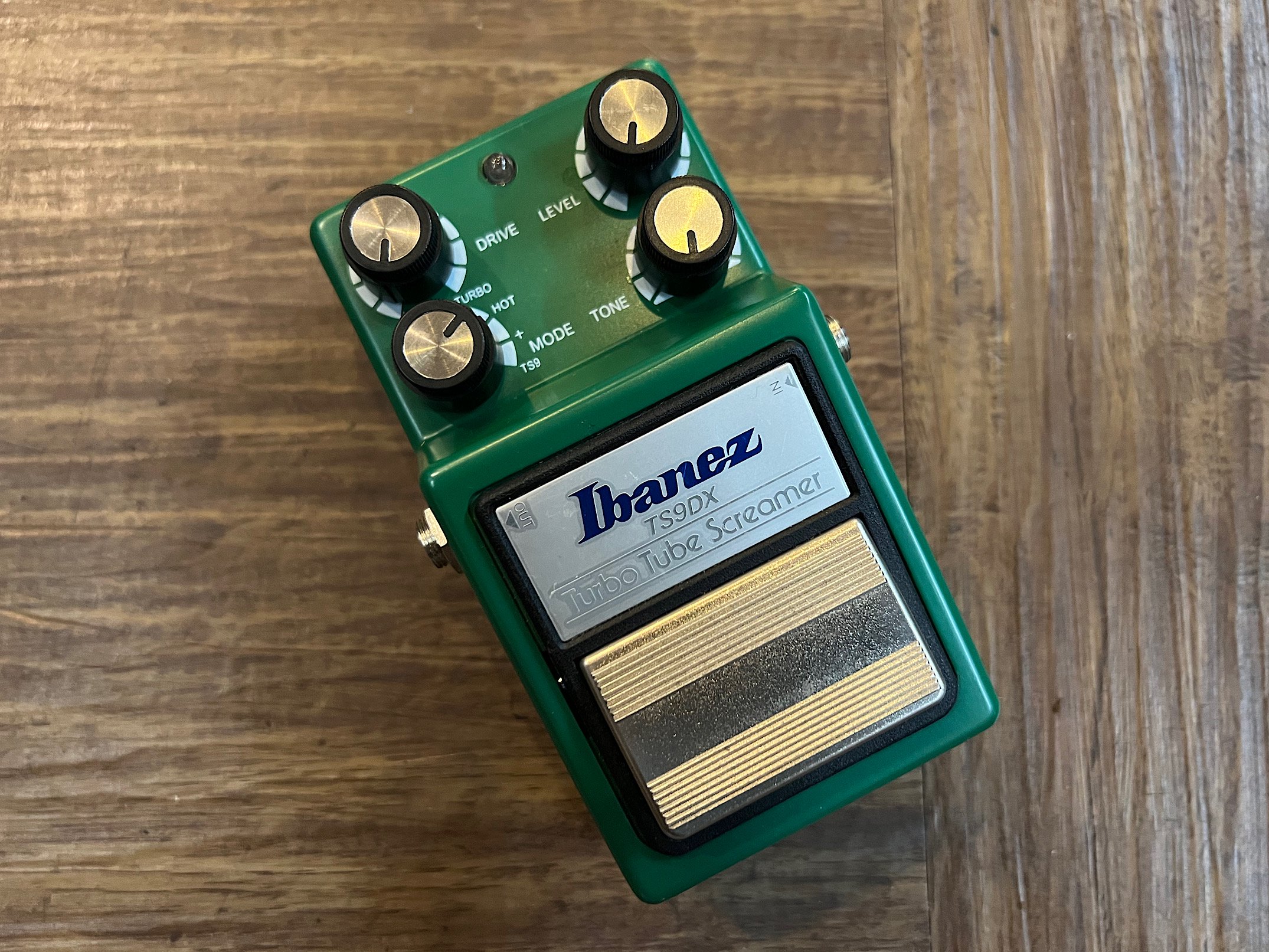 IBANEZ TS9DX ４つの歪みモードを備えたターボチューブスクリーマー