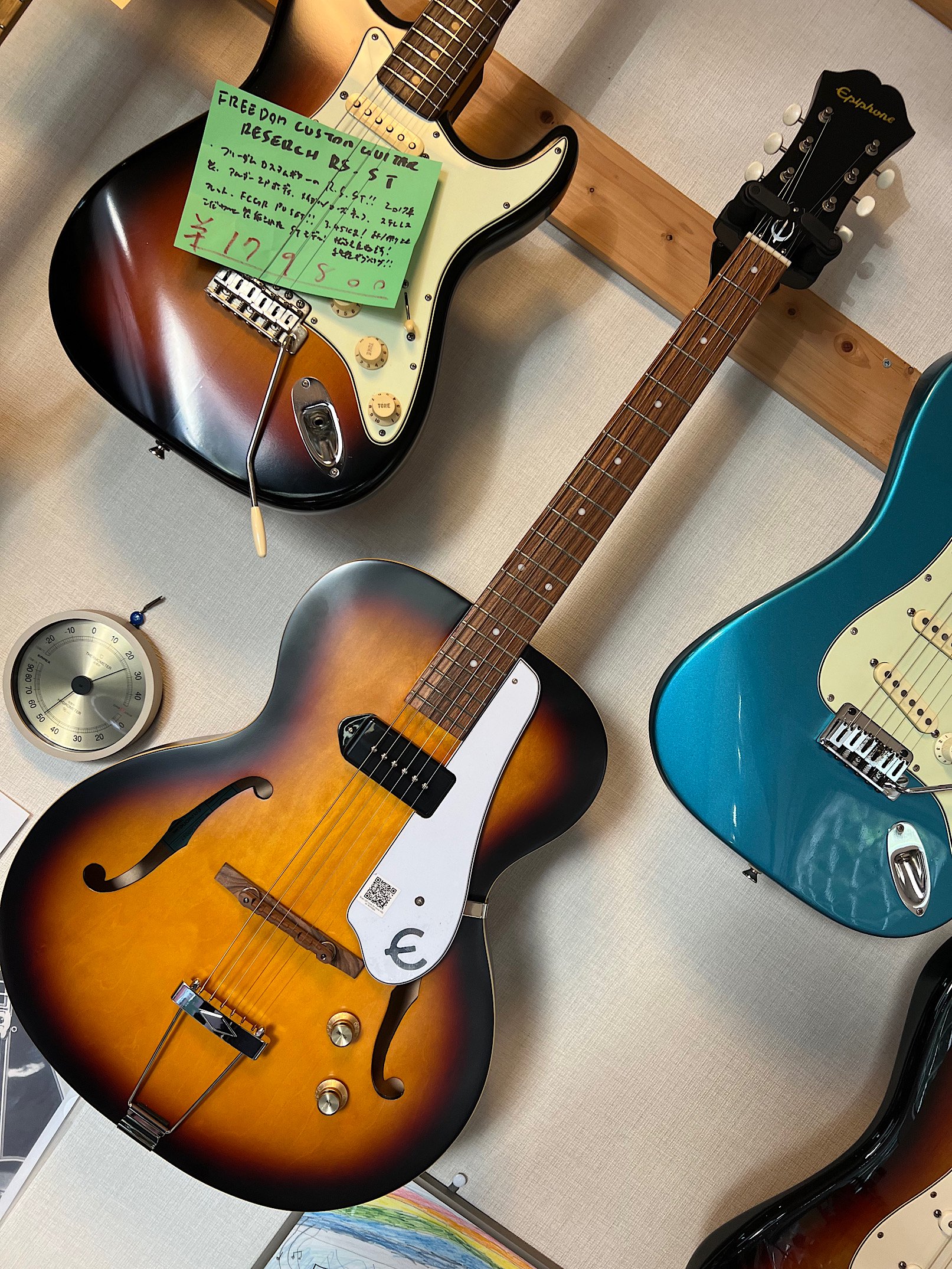 EPIPHONE 1966 CENTURY エピフォンセンチュリーの６６年リイシューです！状態も良好です。 - ギター買取 東京 -  ギターのじゃべらぼう