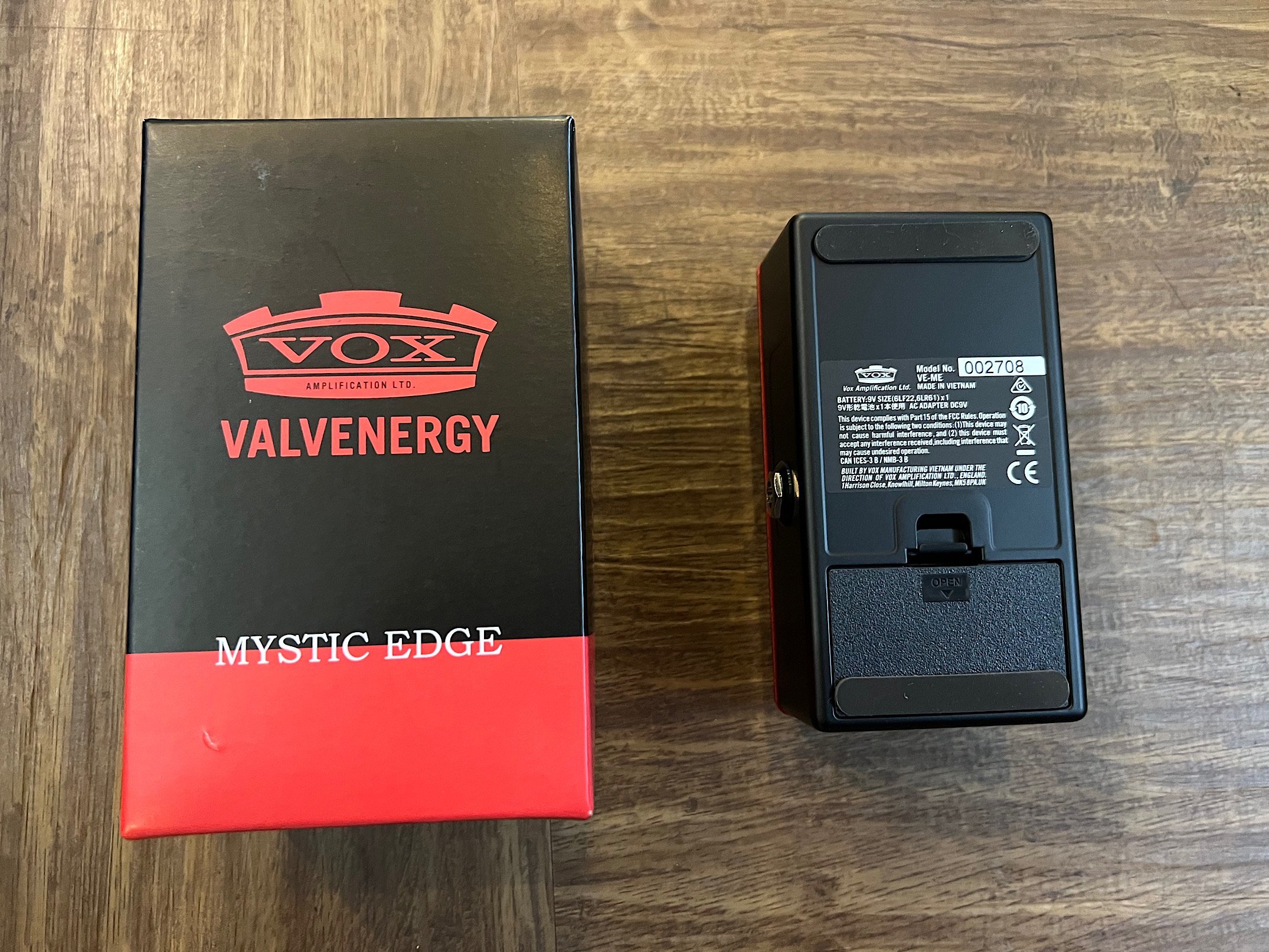 VOX VALVENERGY MYSTIC EDGE AC-30のサウンドをNu TUBEを搭載した