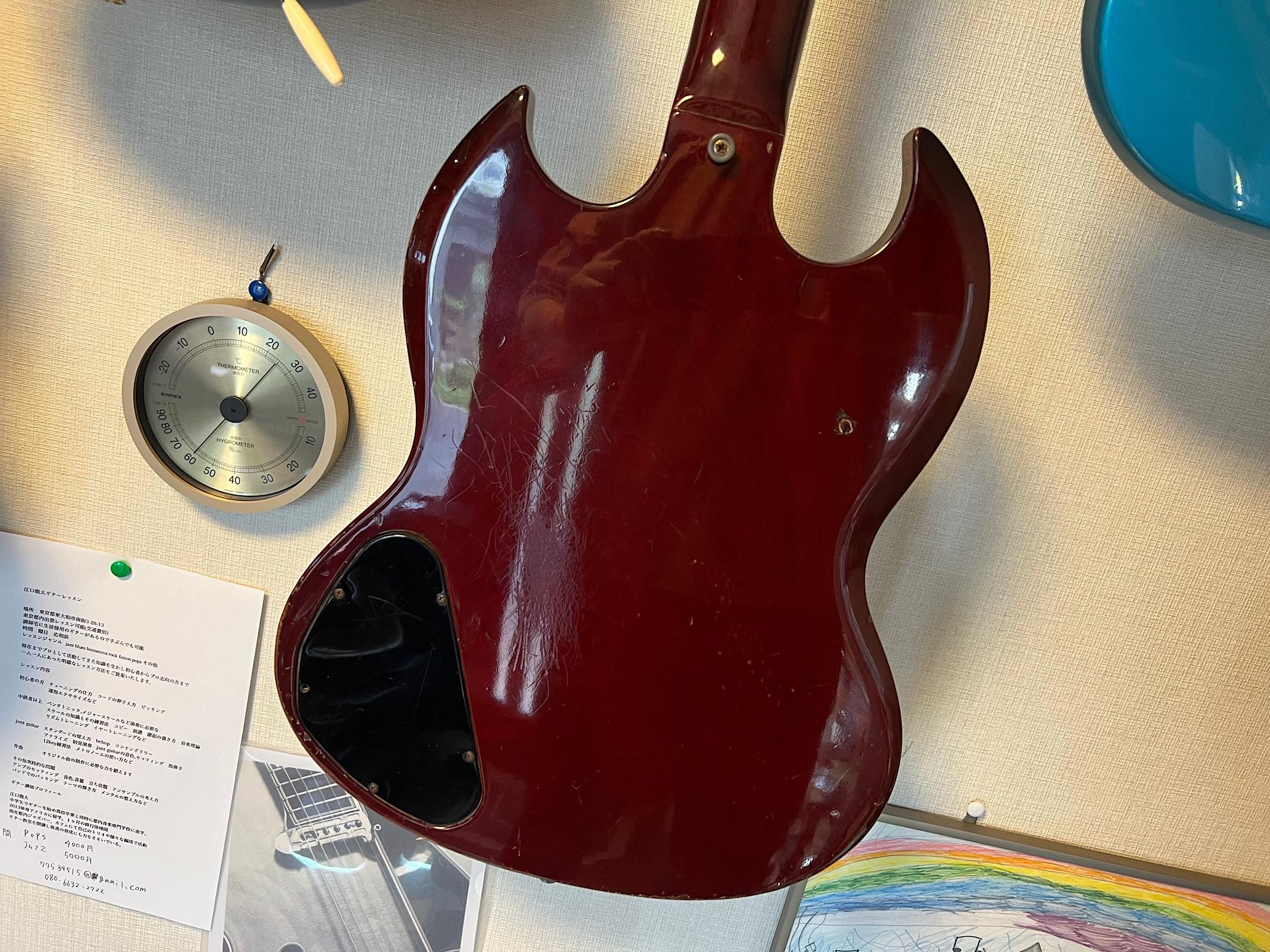 GIBSON SG STANDARD 72~73年頃の仕様を持つSGスタンダード