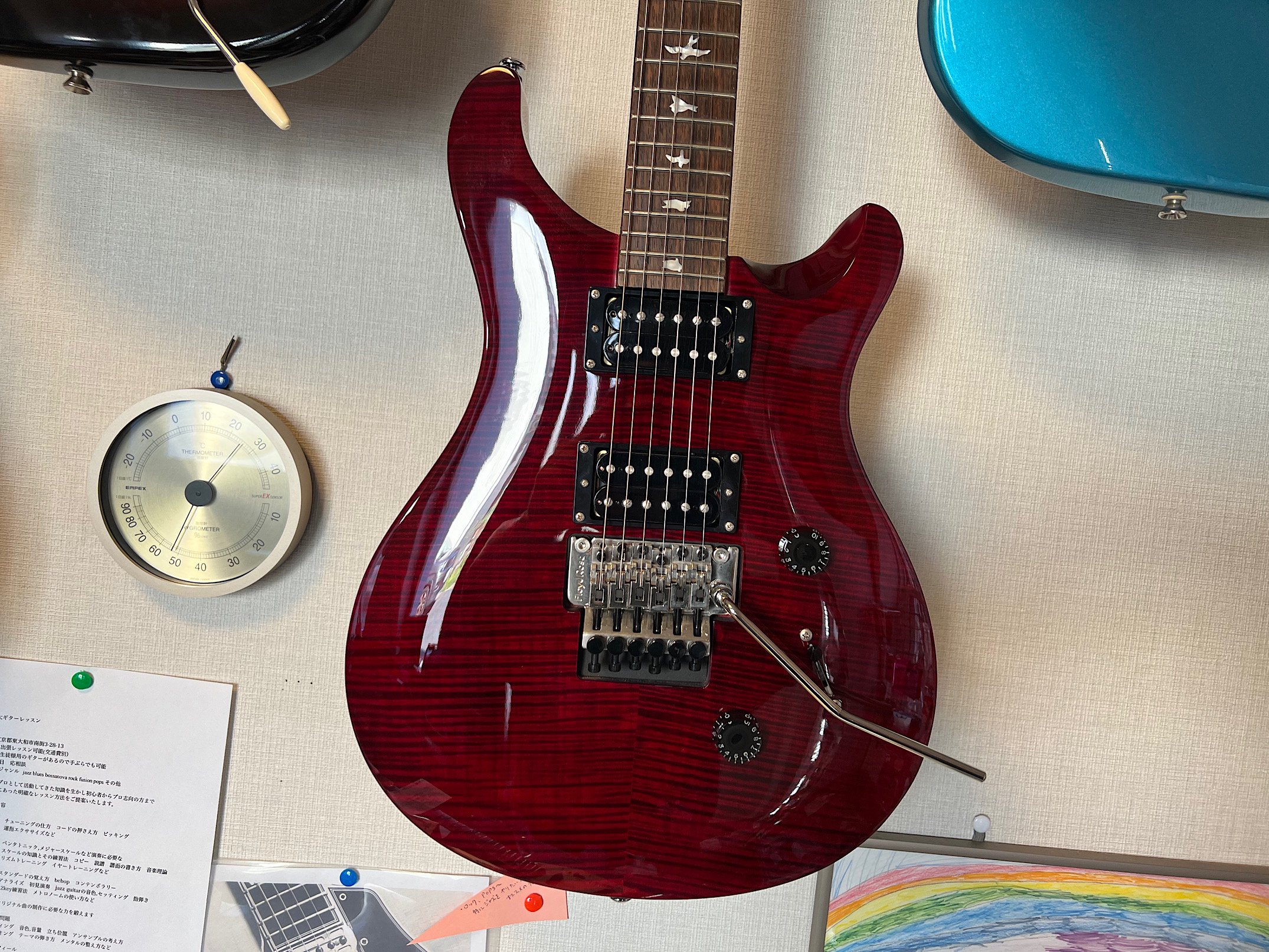 PAUL REED SMITH SE FLOYD CUSTOM 24 フロイドローズ搭載のSEカスタム！近年製造の良好品です！ - ギター買取 東京  - ギターのじゃべらぼう