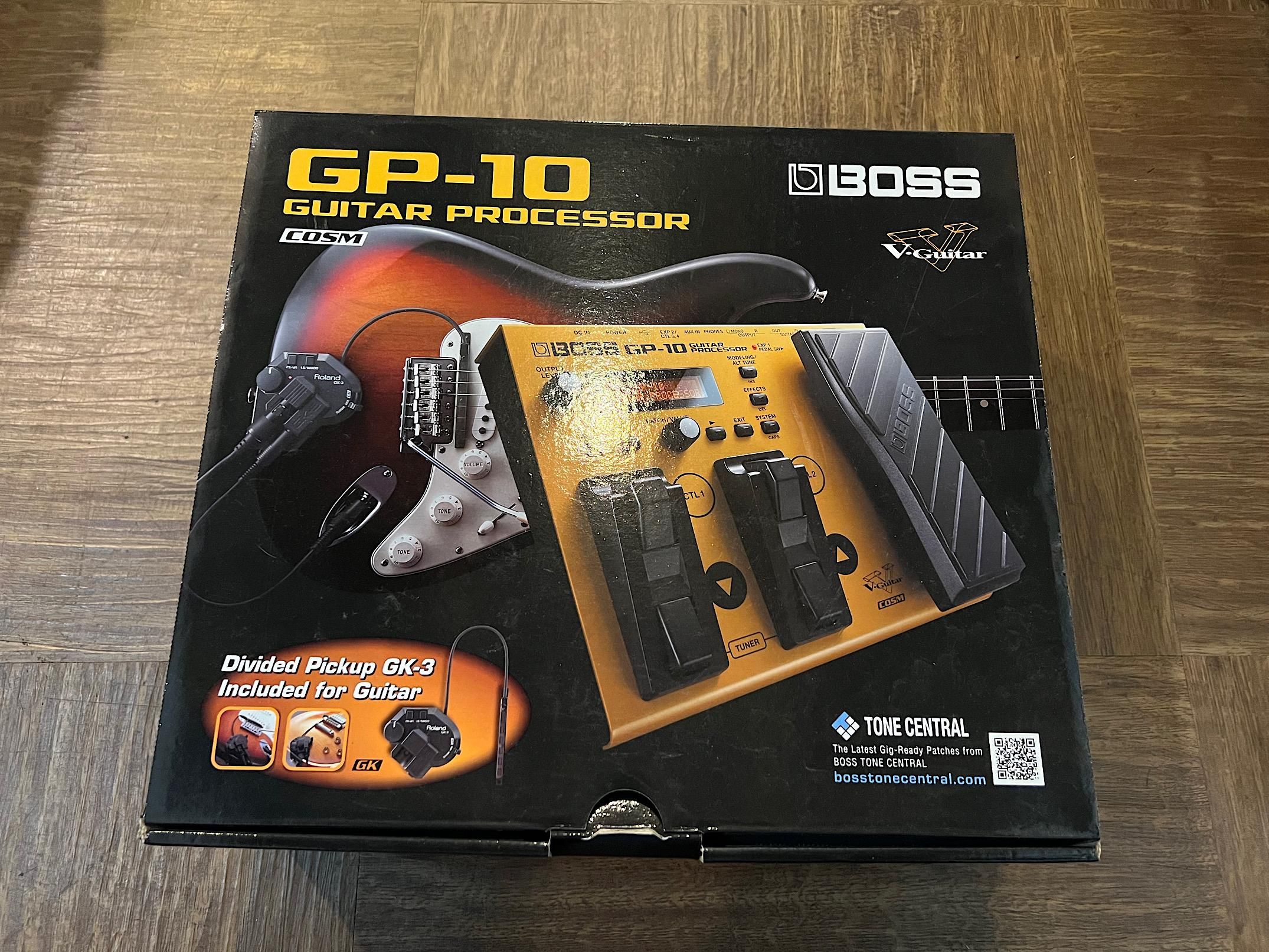 BOSS GP-10GK ギターシンセ、マルチエフェクト、オルタネイトチューニング機能が融合したギタープロセッサーとGKピックアップのセット ...