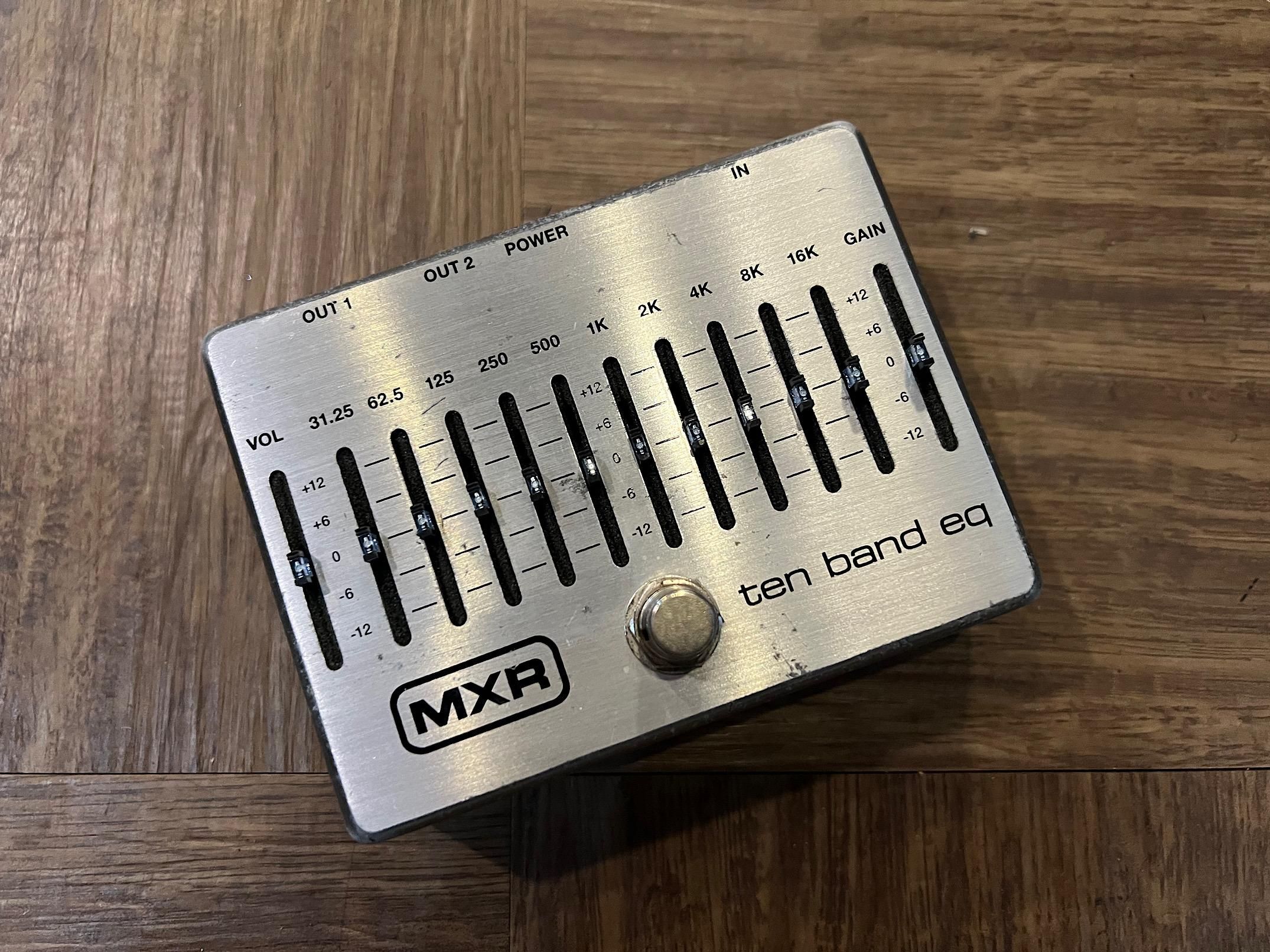 MXR M108S TEN BAND EQ 定番M108にノイズリダクション機能