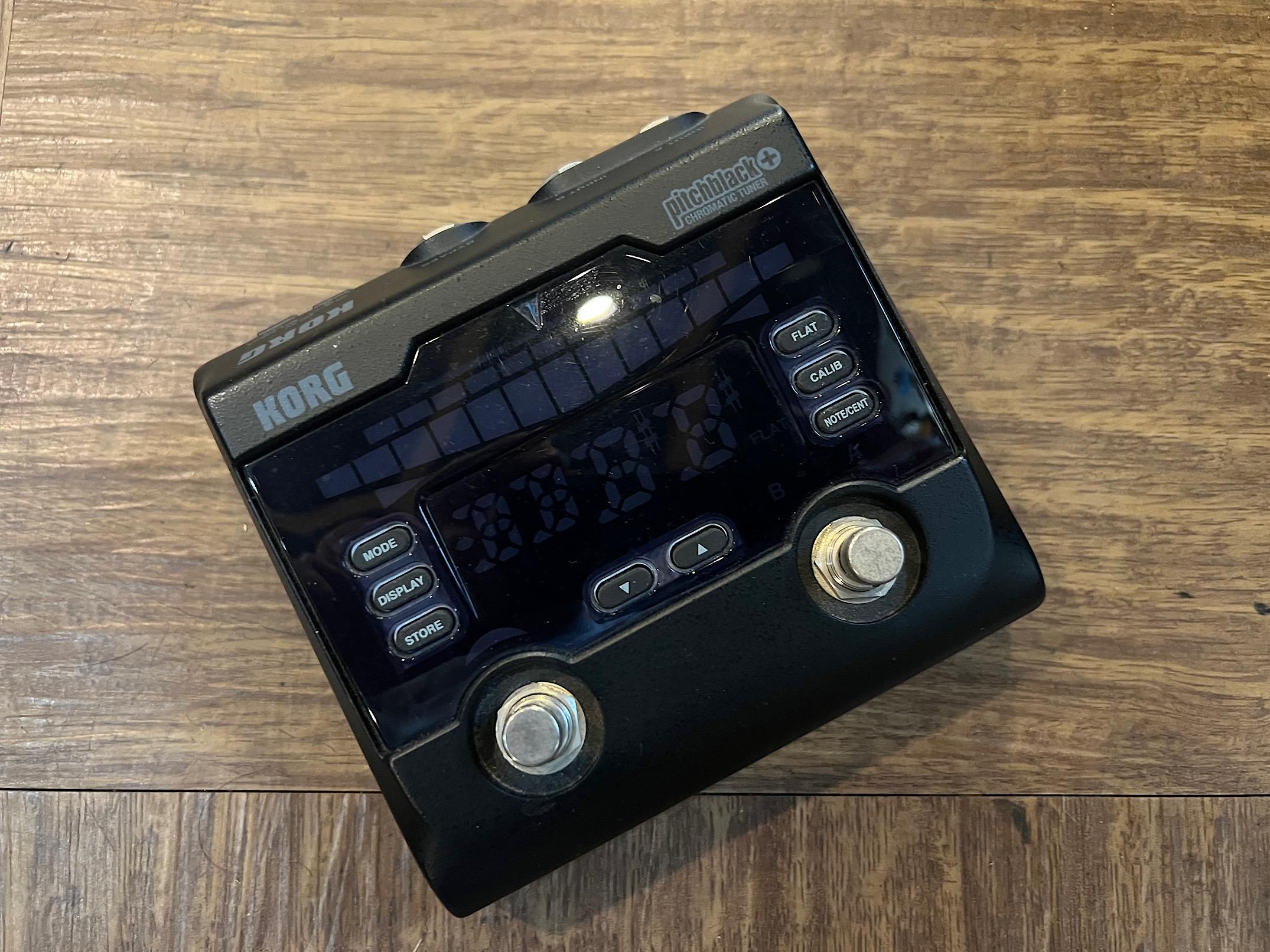 KORG PITCH BLACK PB-02 2インプットで様々なチューニング