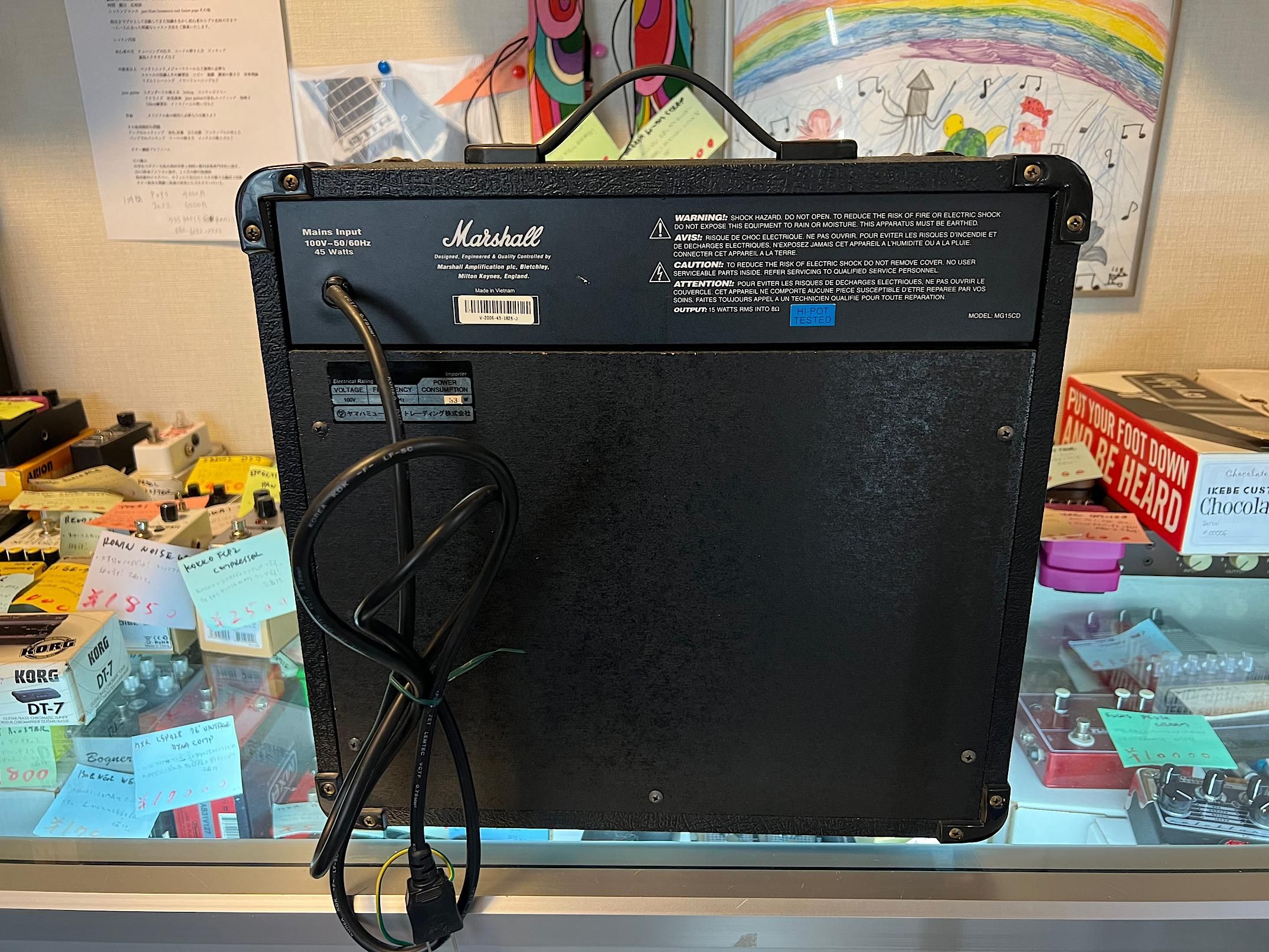 マーシャルアンプ　MG15CD Amazon | Marshall 15Wギターアンプ【MG15CD】 | エレキギター