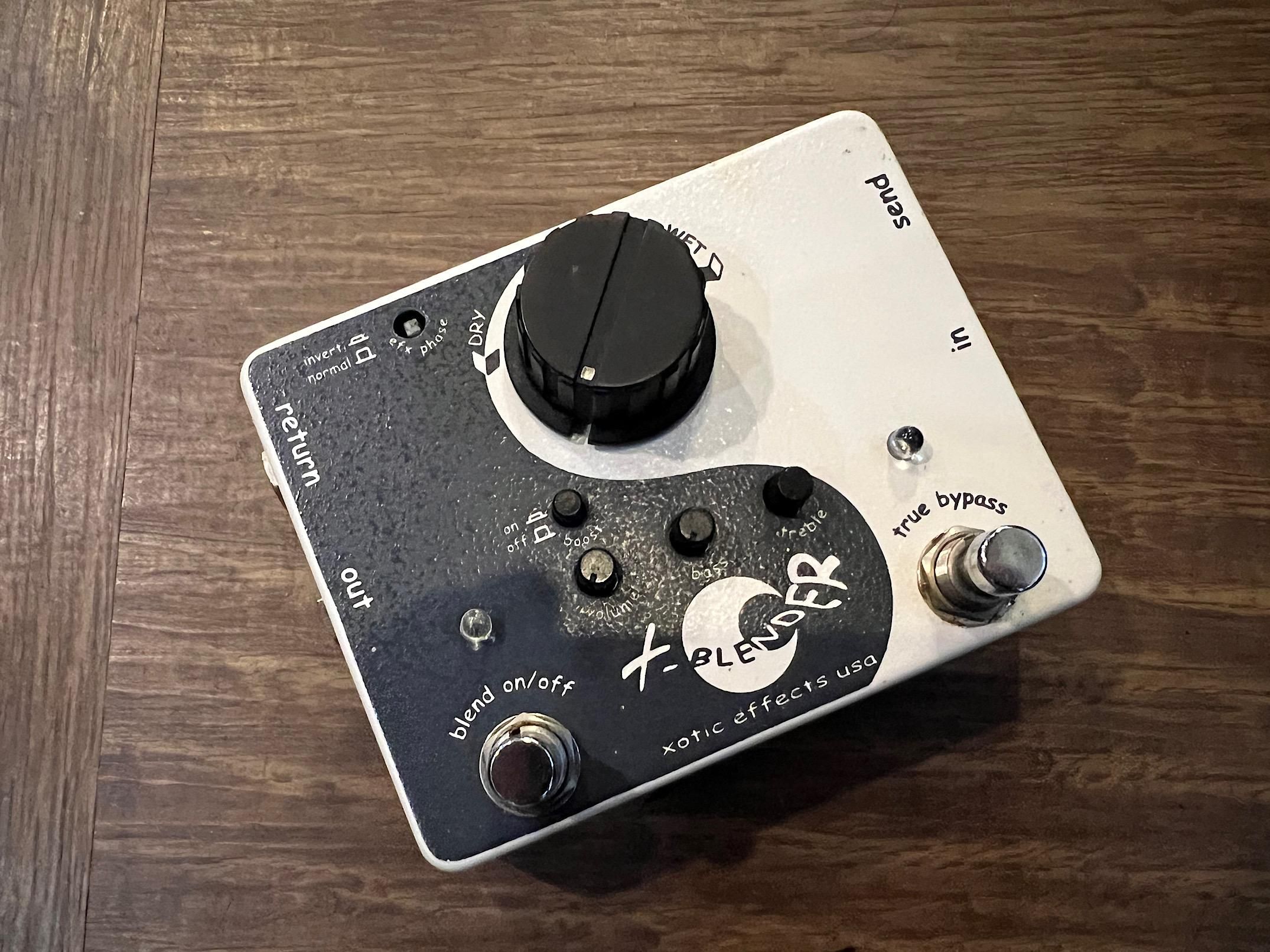 XOTIC X-BLENDER ブースト機能やEQなどを装備したXOTICのループ