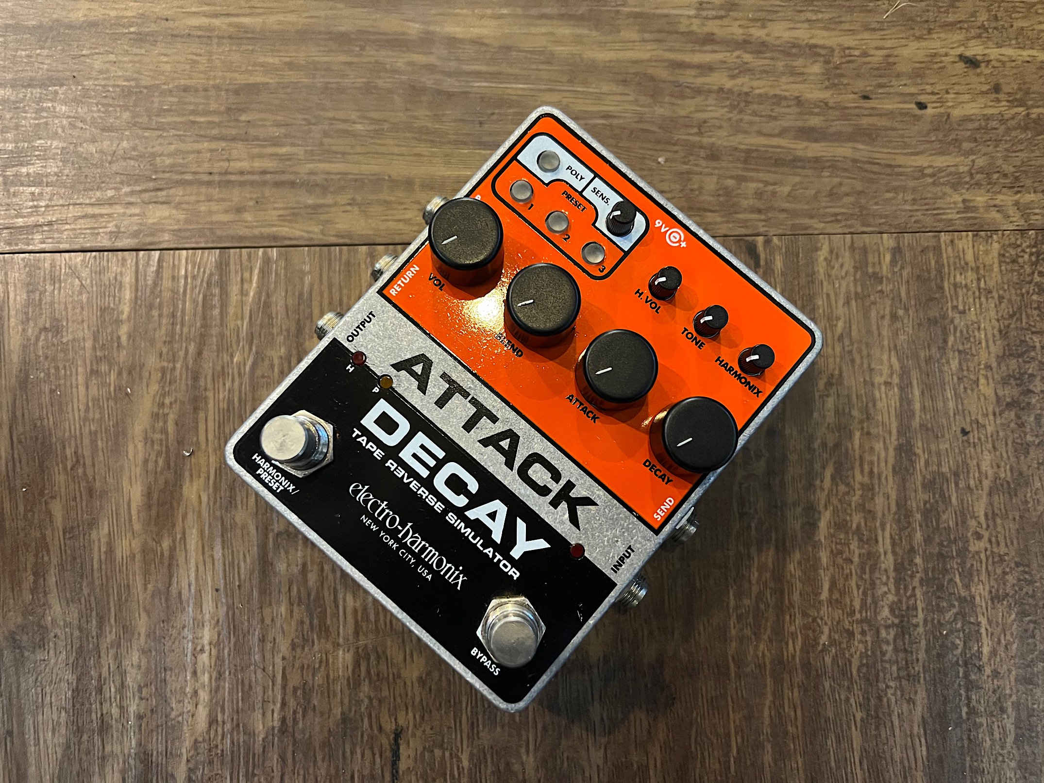 ELECTRO-HARMONIX ATACK DECAY ヴォリューム／SWELL奏法やテープ逆再生