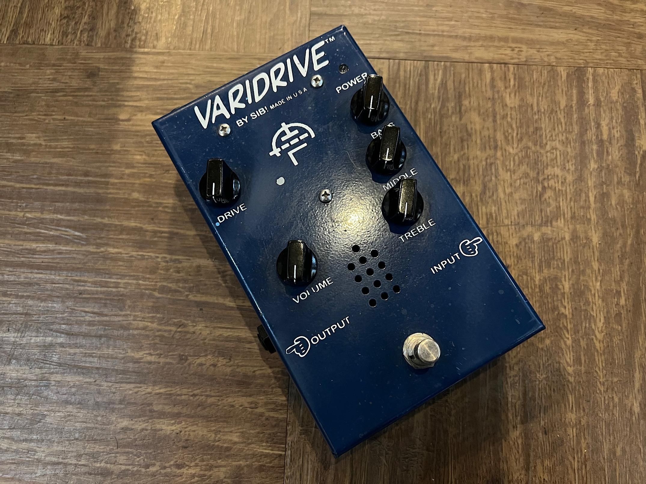 SIB! VARIDRIVE 12AX7真空管を搭載したドライブペダル！チューブアンプ