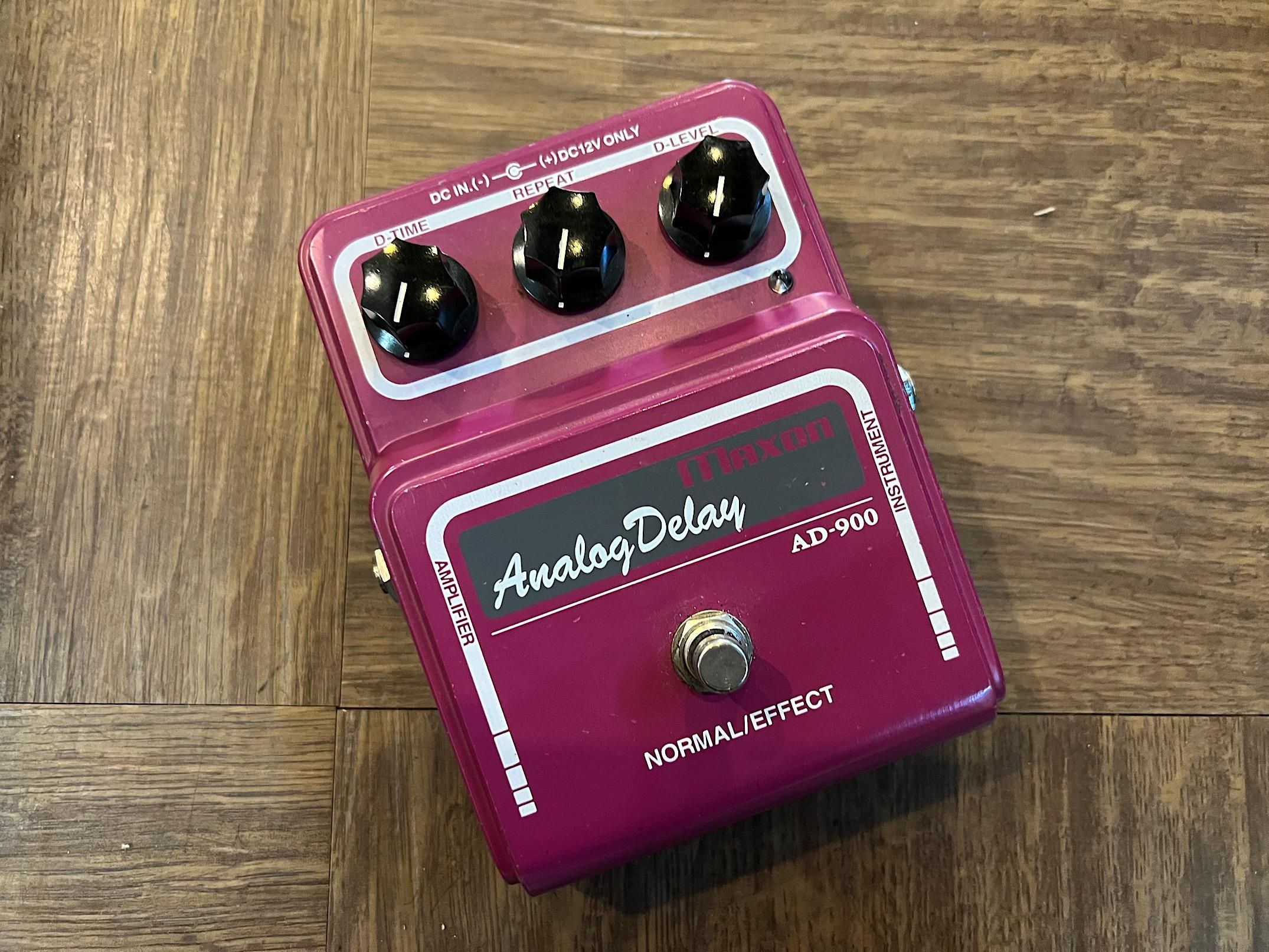 ほぼ未使用：Maxon AD999 Analog Delay - ギター