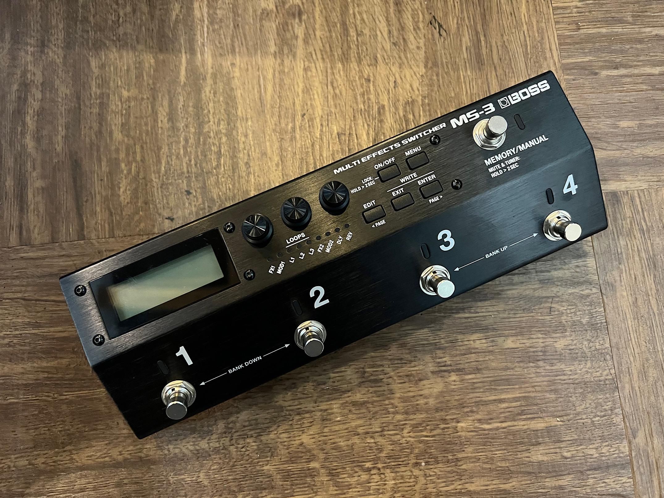 BOSS MS-3 ボスのマルチエフェクター／スイッチャーMS-3です