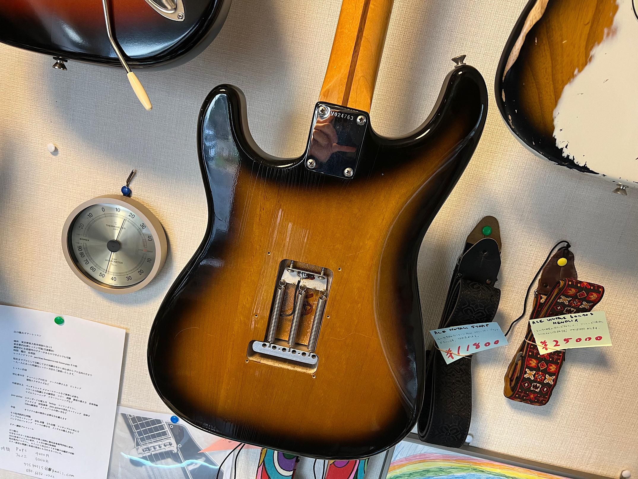 FENDER USA AMERICAN VINTAGE 57 STRATOCASTER 1986 フラートン