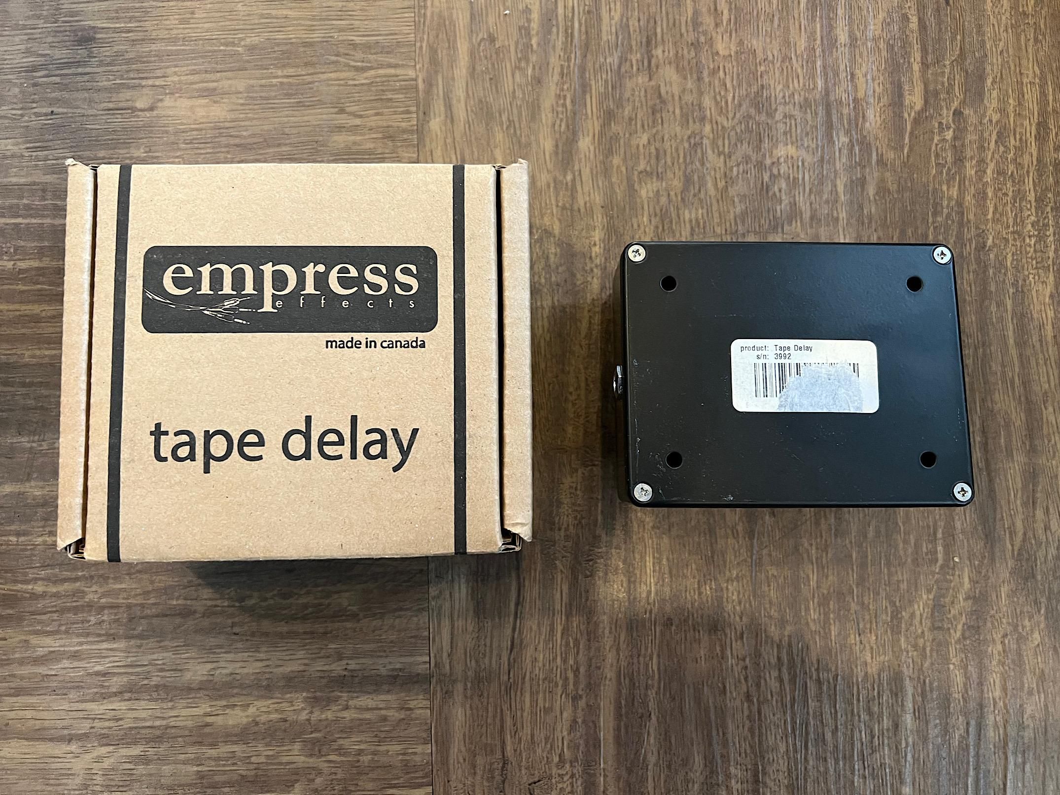 EMPRESS TAPE DELAY アナログテープエコーサウンドの追求と現代的な