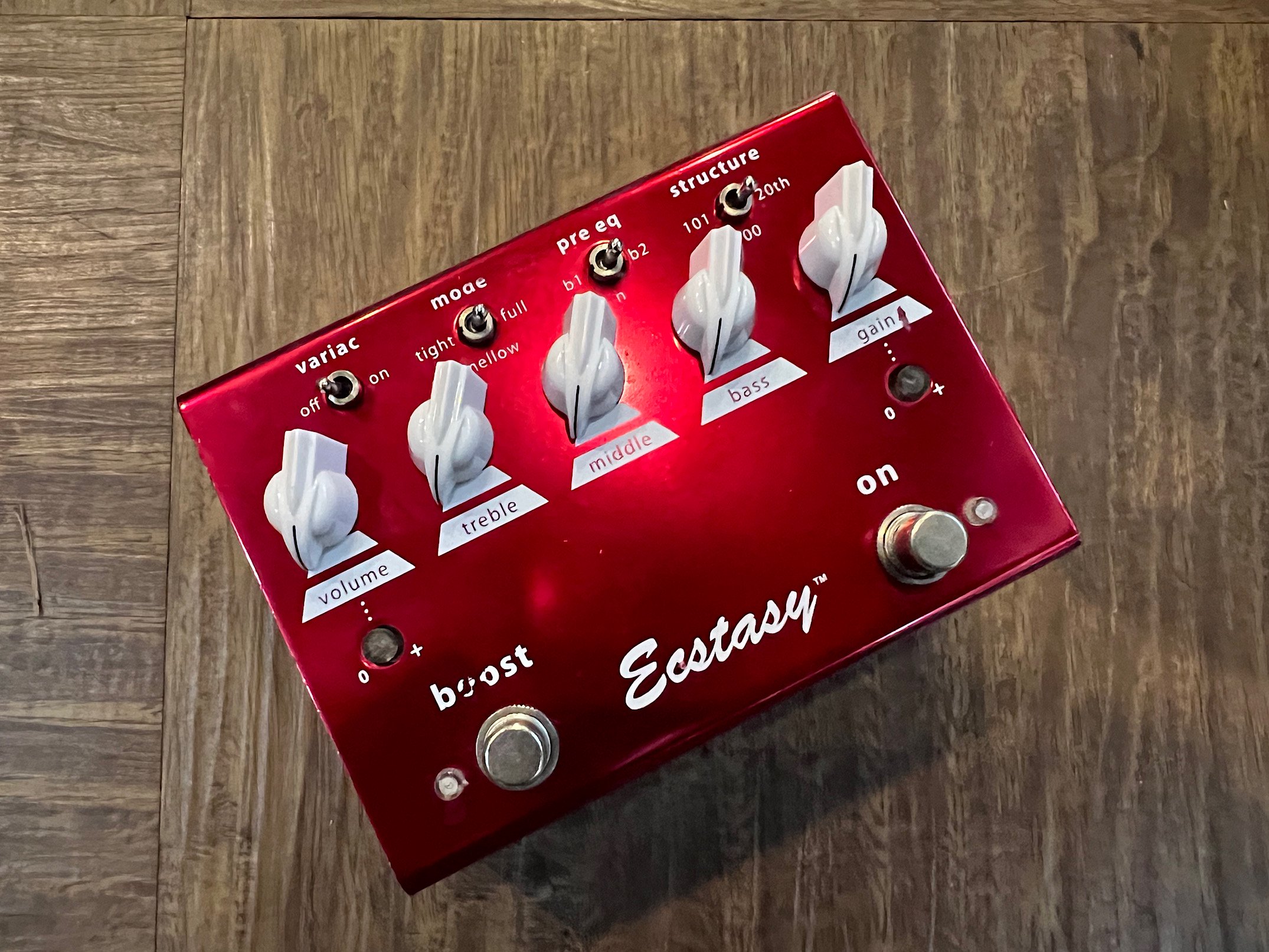 BOGNER ECSTASY RED エクスタシーアンプのハイゲインチャンネルを