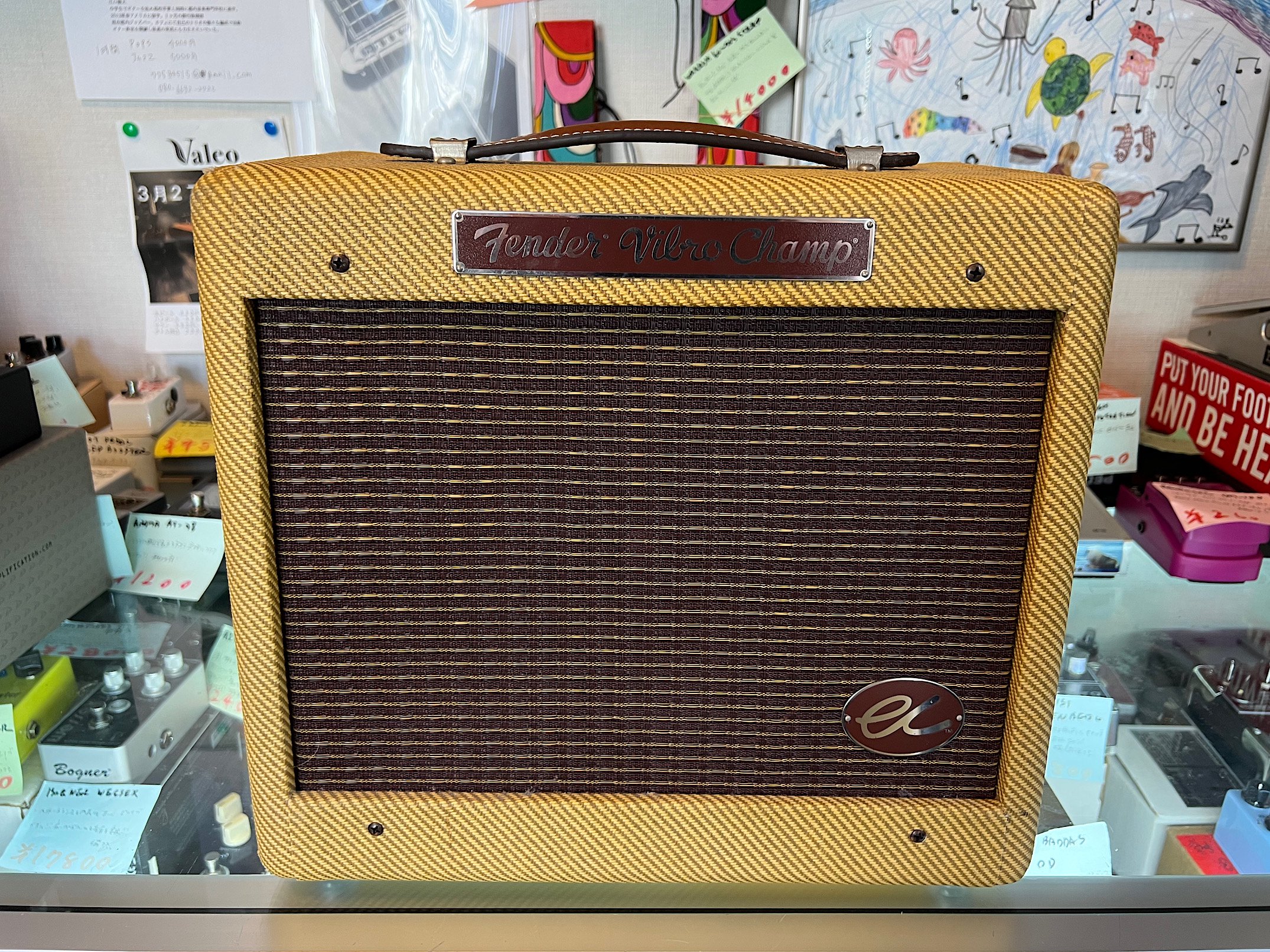 Fender EC Vibro Champ フェンダー バイブロ チャンプ USED品 エリック