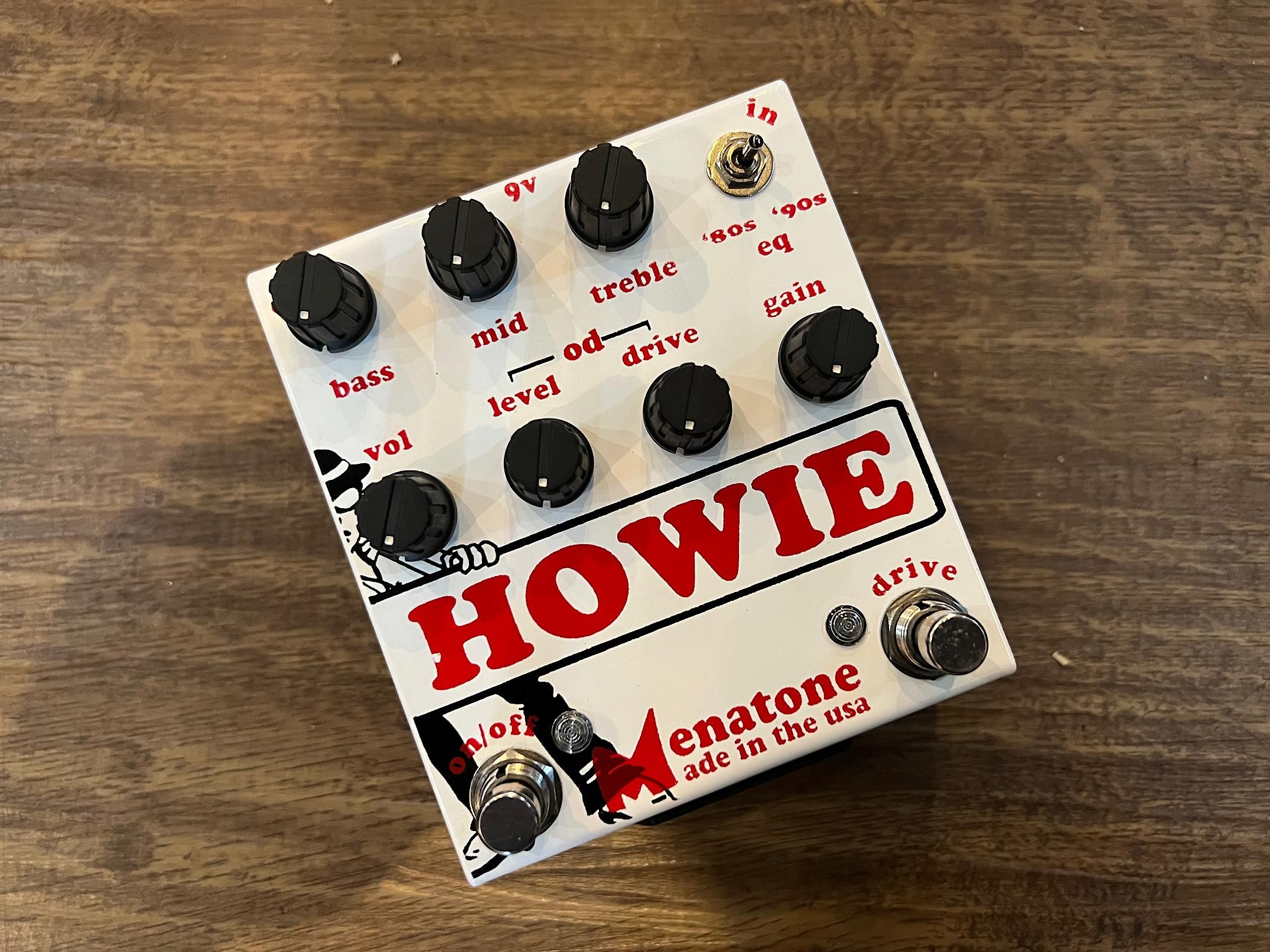 Menatone HOWIE ギターエフェクター 9/9 16:00まで10%OFF】Menatone - Howie Deluxe | オーバー