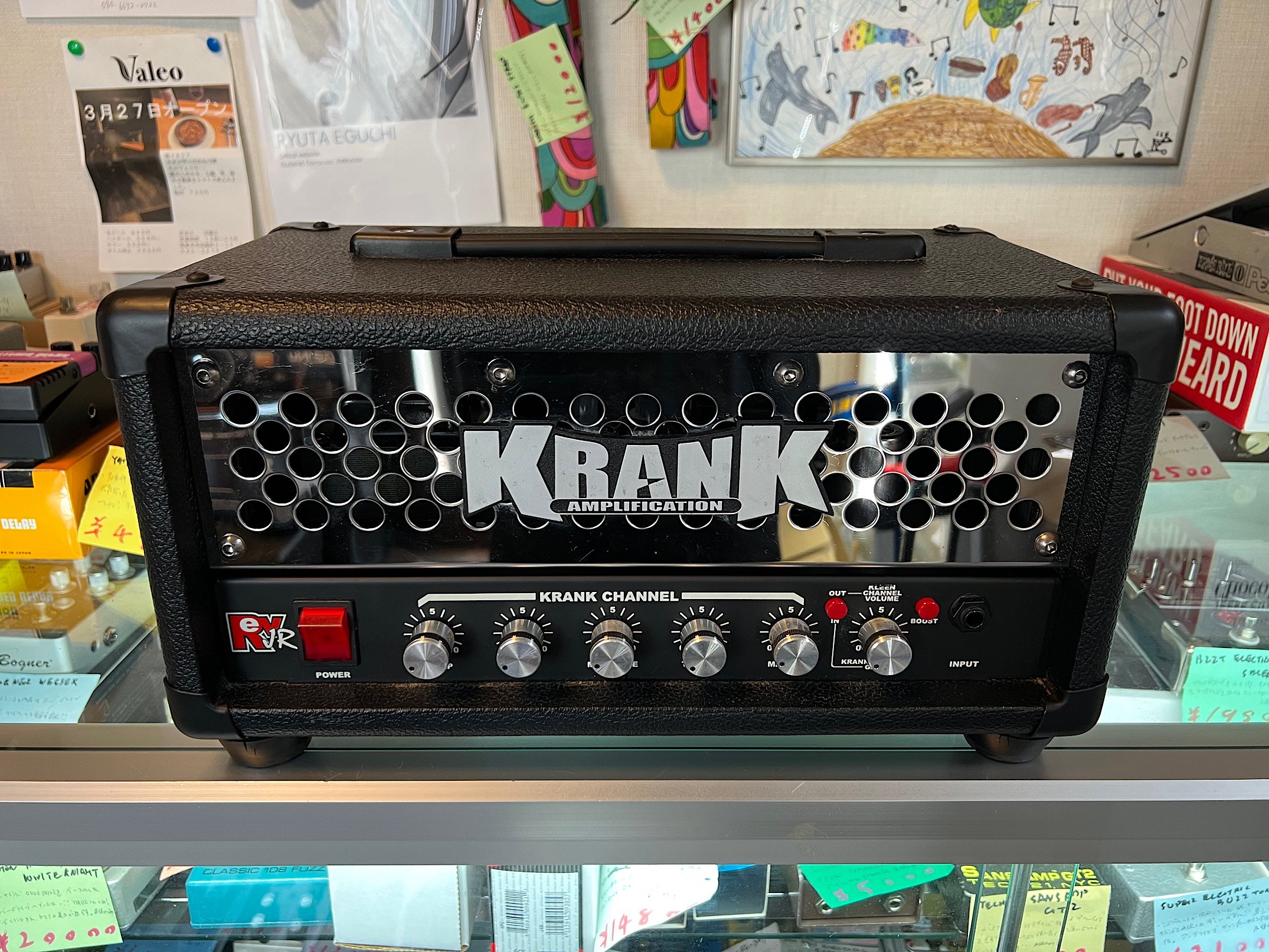 KRANK AMP REV Jr ハイゲインサウンドに特化したUSAメイドのフル